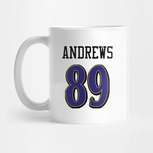 Baltimore Ravens Andrews 89 American Football Mug